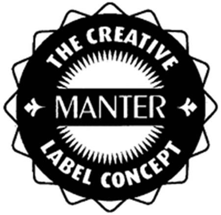 MANTER THE CREATIVE LABEL CONCEPT trademark