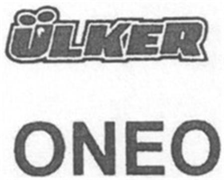 ÜLKER ONEO trademark