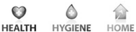 HEALTH HYGIENE HOME trademark