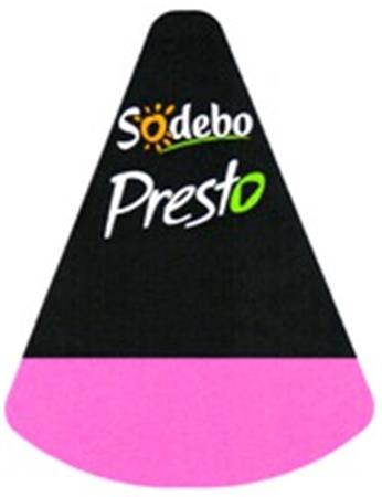 Sodebo Presto trademark