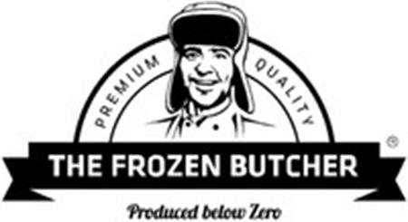 THE FROZEN BUTCHER PREMIUM QUALITY Produced below Zero trademark