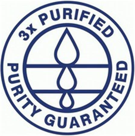 3x PURIFIED PURITY GUARANTEED trademark