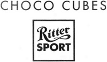 CHOCO CUBES Ritter SPORT trademark