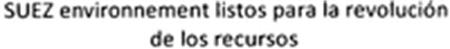SUEZ environnement listos para la revolución de los recursos trademark