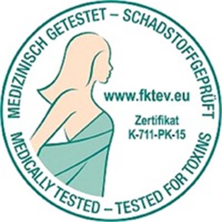 www.fktev.eu MEDIZINISCH GETESTET - SCHADSTOFFGEPRÜFT trademark