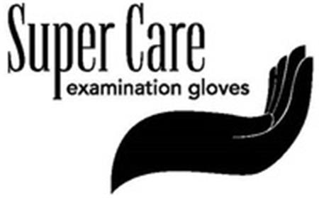 Super Care examination gloves trademark