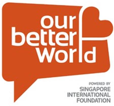 our better World POWERED BY SINGAPORE INTERNATIONAL FOUNDATION trademark