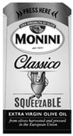 MONINI Classico SQUEEZABLE trademark