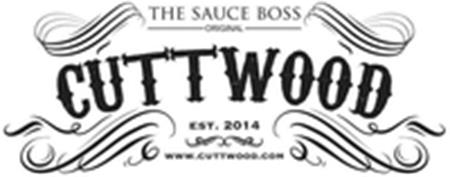 THE SAUCE BOSS ORIGINAL CUTTWOOD EST. 2014 WWW.CUTTWOOD.COM trademark