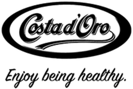 Costa d'Oro Enjoy being healthy. trademark