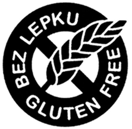 BEZ LEPKU GLUTEN FREE trademark