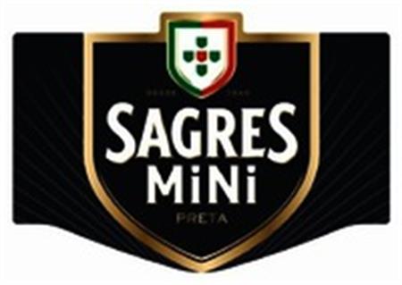 SAGRES MINI PRETA DESDE 1940 trademark