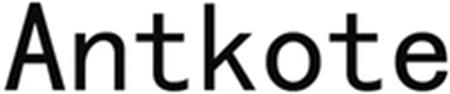 Antkote trademark