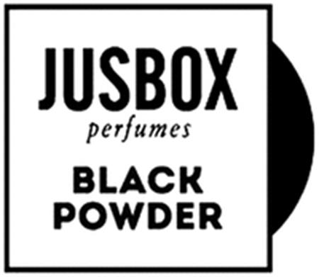 JUSBOX PERFUMES BLACK POWDER trademark