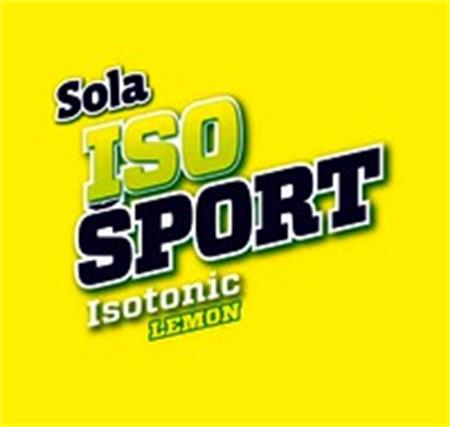 Sola ISO SPORT Isotonic LEMON trademark