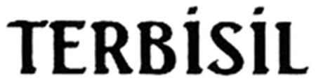 TERBISIL trademark