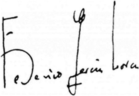 Federico García Lorca trademark