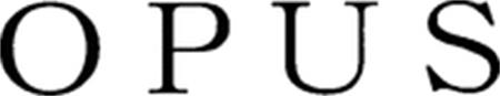 OPUS trademark