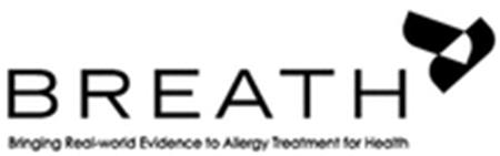 BREATH Bringing Real-world Evidence to Allergy Treatment for Health trademark