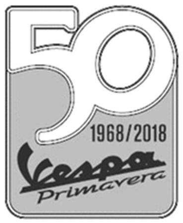 50 VESPA PRIMAVERA 1968/2018 trademark