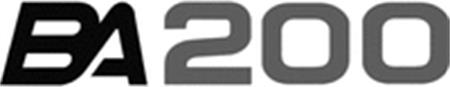 BA 200 trademark