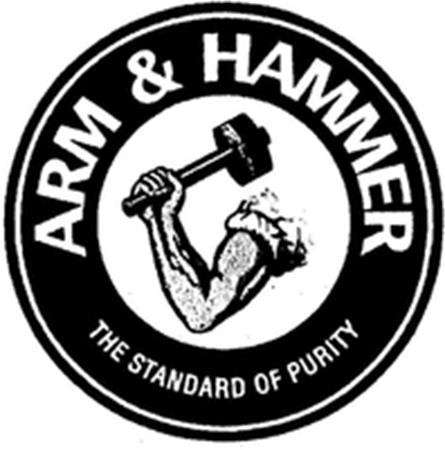 ARM & HAMMER THE STANDARD OF PURITY trademark