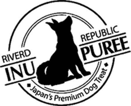 RIVERD REPUBLIC INU PUREE Japan's Premium Dog Treat trademark