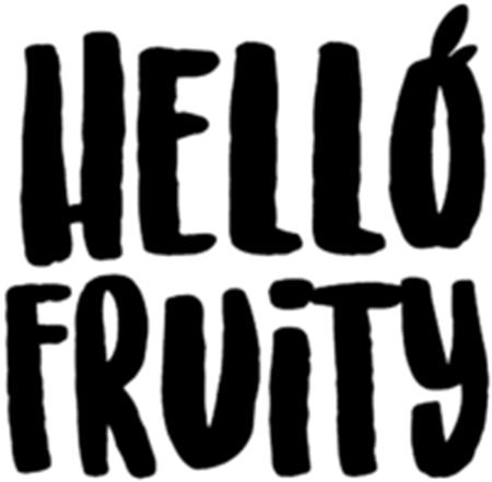 HELLÓ FRUiTY trademark