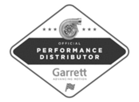 Garrett OFFICIAL PERFORMANCE DISTRIBUTOR Garrett ADVANCING MOTION trademark