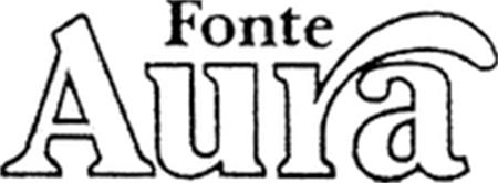 Fonte Aura trademark