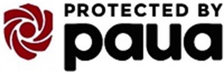 PROTECTED BY paua trademark