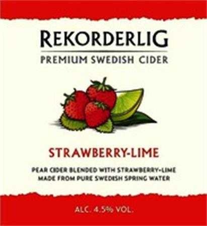 REKORDERLIG PREMIUM SWEDISH CIDER STRAWBERRY-LIME trademark