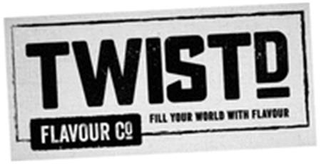 TWISTD FLAVOUR CO FILL YOUR WORLD WITH FLAVOUR trademark