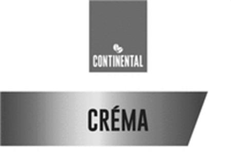 CONTINENTAL CRÉMA trademark