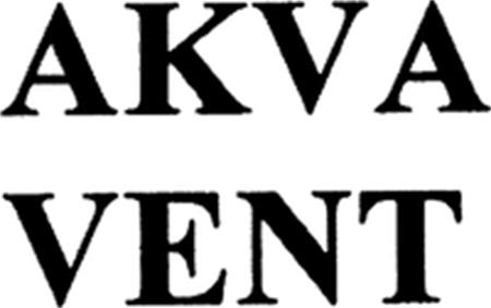 AKVA VENT trademark