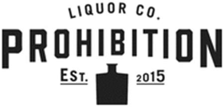 LIQUOR CO. PROHIBITION EST. 2015 trademark