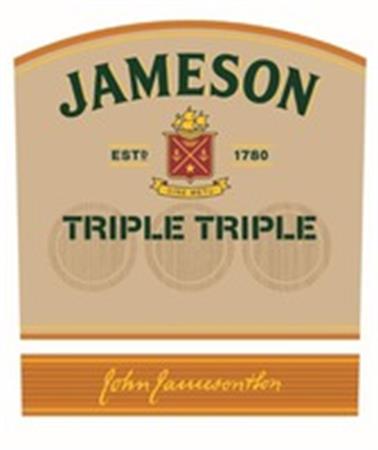 JAMESON ESTD 1780 SINE METU TRIPLE TRIPLE John Jameson & son trademark