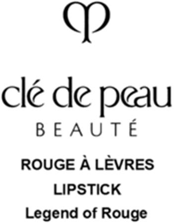 clé de peau BEAUTÉ ROUGE À LÈVRES LIPSTICK Legend of Rouge trademark