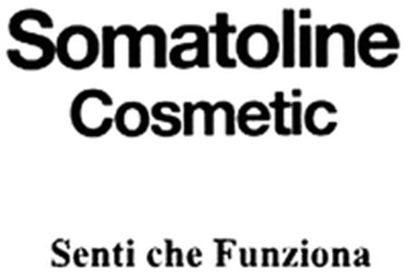 Somatoline Cosmetic Senti che Funziona trademark