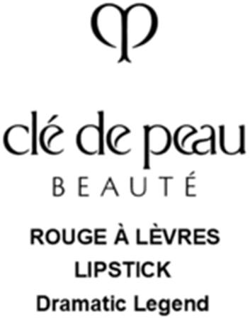 clé de peau BEAUTÉ ROUGE À LÈVRES LIPTSICK Dramatic Legend trademark