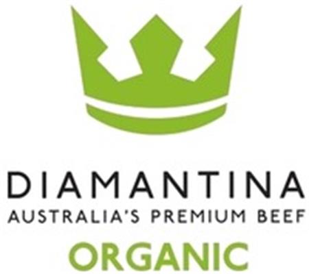 DIAMANTINA AUSTRALIA'S PREMIUM BEEF ORGANIC trademark