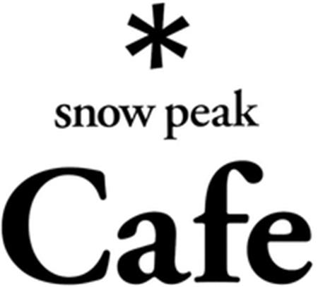 snow peak Cafe trademark