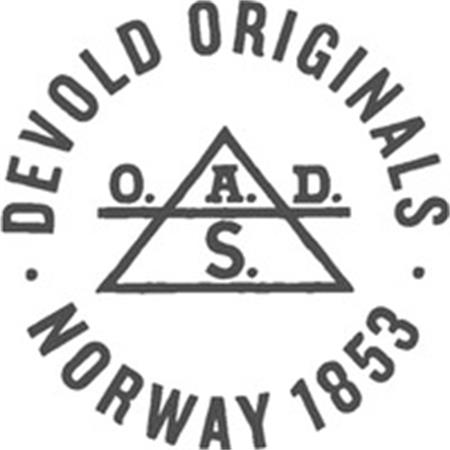 DEVOLD ORIGINALS NORWAY 1853 - O. A. D. S. trademark