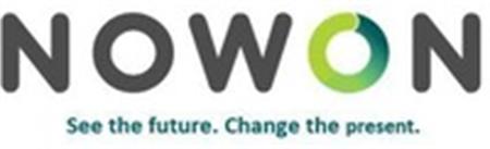 NOWON See the future. Change the present. trademark