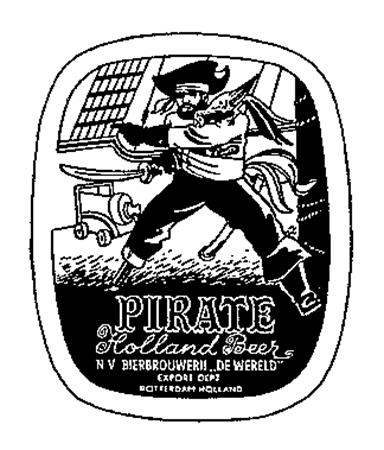 PIRATE Holland Beer trademark