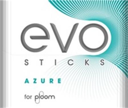 evo STICKS AZURE for ploom trademark