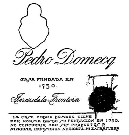 Pedro Domecq trademark