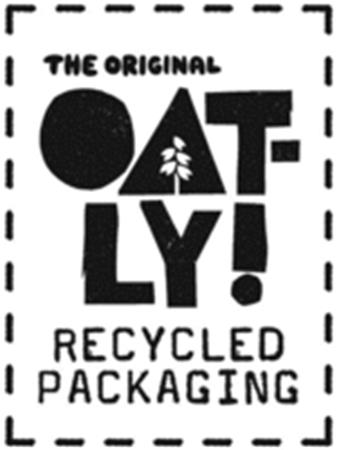 THE ORIGINAL OAT-LY! RECYCLED PACKAGING trademark