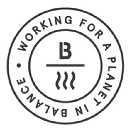 WORKING FOR A PLANET IN BALANCE B trademark