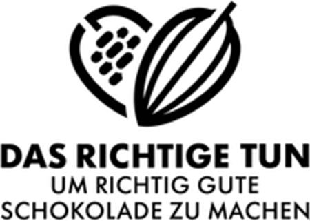 DAS RICHTIGE TUN UM RICHTIG GUTE SCHOKOLADE ZU MACHEN trademark